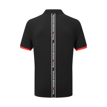 Toyota Gazoo Racing muška polo majica GR Logo black 2024