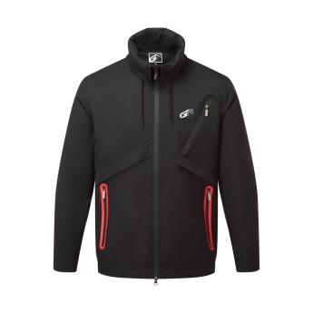 Toyota Gazoo Racing muška jakna s kapuljačom GR Rain black 2024