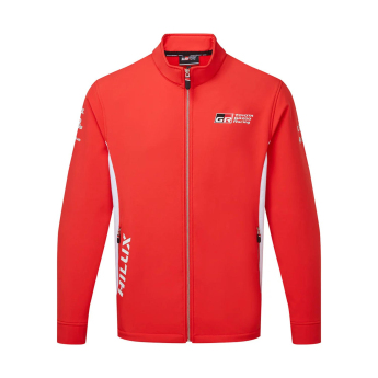 Toyota Gazoo Racing muška jakna softshell Rally-Raid red Team 2025