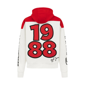 Ayrton Senna muška majica s kapuljačom McLaren x Ayrton Senna F1 2024
