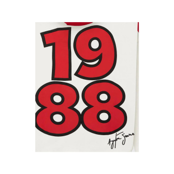 Ayrton Senna muška majica s kapuljačom McLaren x Ayrton Senna F1 2024