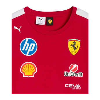 Ferrari muška majica official Teamline Replica F1 Team 2025