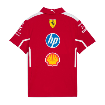 Ferrari muška polo majica official Teamline Replica F1 Team 2025
