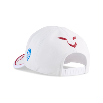 Ferrari kapa za bejzbol Lewis Hamilton white F1 Team 2025