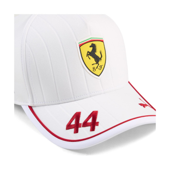 Ferrari kapa za bejzbol Lewis Hamilton white F1 Team 2025
