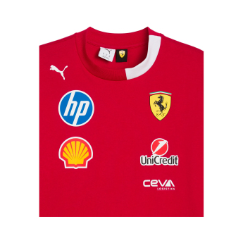 Ferrari muška majica official Teamline Replica red F1 Team 2025