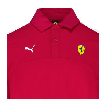 Ferrari muška polo majica Logo red F1 Team 2025
