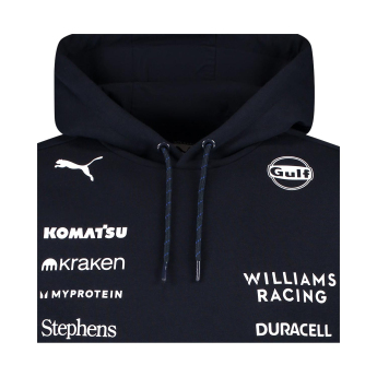 Williams Martini Racing muška majica s kapuljačom official Teamline Replica F1 Team 2025