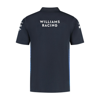 Williams Martini Racing muška polo majica official Teamline Replica black F1 Team 2025