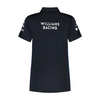 Williams Martini Racing ženska polo majica official Teamline Replica black F1 Team 2025