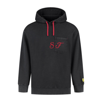Ferrari muška majica s kapuljačom Graphic black F1 Team 2025