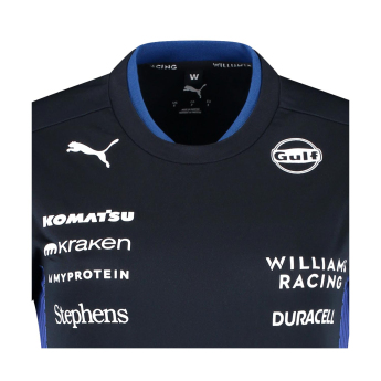 Williams Martini Racing ženska majica official Teamline Replica black F1 Team 2025