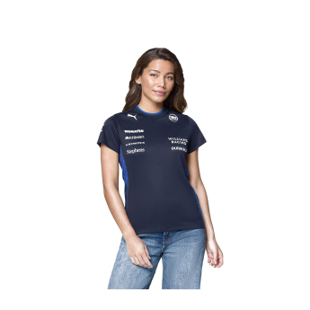 Williams Martini Racing ženska majica official Teamline Replica black F1 Team 2025