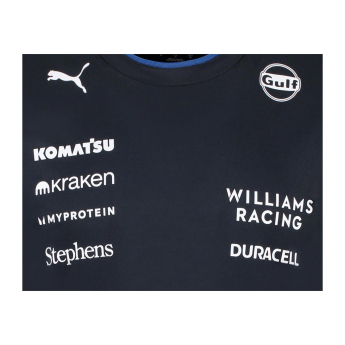 Williams Martini Racing dječja majica official Teamline Replica F1 Team 2025