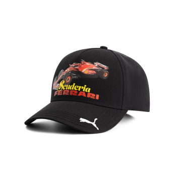 Ferrari kapa za bejzbol Graphic Car black F1 Team 2025