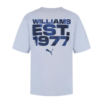Williams Martini Racing muška majica Oversized blue F1 Team 2025
