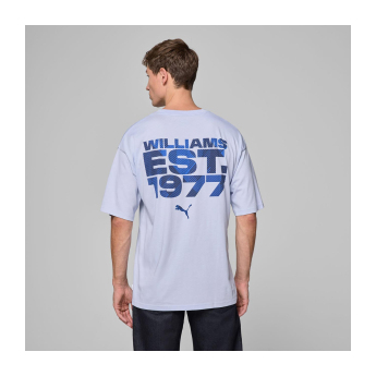 Williams Martini Racing muška majica Oversized blue F1 Team 2025