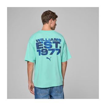Williams Martini Racing muška majica Oversized green F1 Team 2025