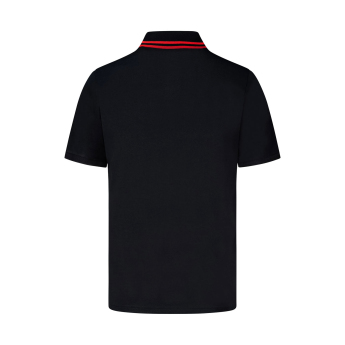 Formule 1 muška polo majica Logo small black 2025