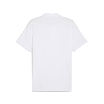 Formule 1 muška polo majica small logo white F1 Team 2025