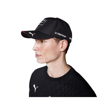 Porsche Motorsport kapa za bejzbol TAG Heuer black 2025