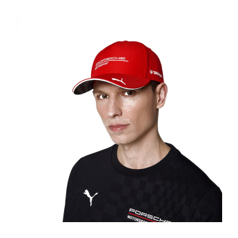 Porsche Motorsport kapa za bejzbol official Teamline Replica red 2025