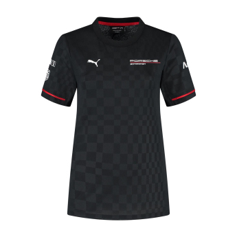 Porsche Motorsport ženska majica official Teamline Replica black 2025