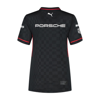 Porsche Motorsport ženska majica official Teamline Replica black 2025