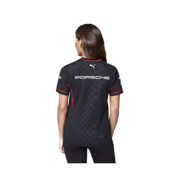 Porsche Motorsport ženska majica official Teamline Replica black 2025