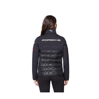 Porsche Motorsport ženska jakna Hybrid official Teamline Replica black 2025