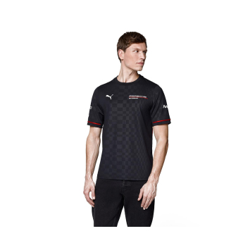 Porsche Motorsport muška majica official Teamline Replica black 2025