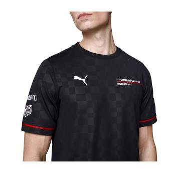 Porsche Motorsport muška majica official Teamline Replica black 2025
