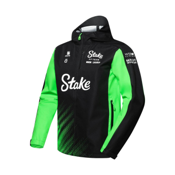 Stake Kick Sauber muška jakna s kapuljačom Rain official Teamline Replica F1 Team 2025