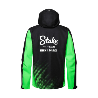 Stake Kick Sauber muška jakna s kapuljačom Rain official Teamline Replica F1 Team 2025