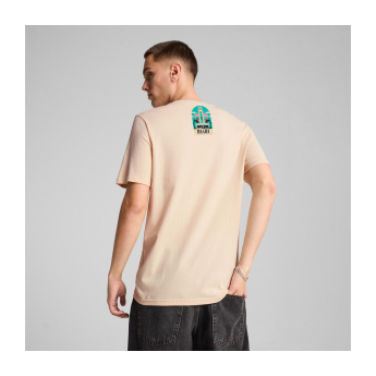 Formule 1 muška majica Miami GP beige F1 Team 2025
