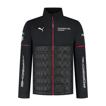 Porsche Motorsport muška jakna Hybrid official Teamline Replica black 2025