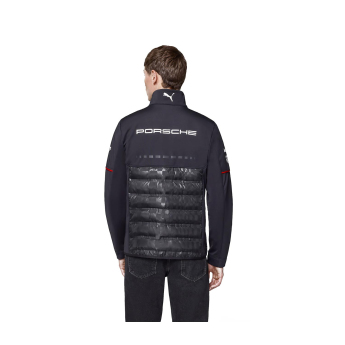 Porsche Motorsport muška jakna Hybrid official Teamline Replica black 2025