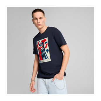 Formule 1 muška majica Silverstone GP blue 2025