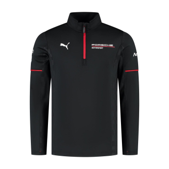 Porsche Motorsport muška majica 1/4 Zip Mid-layer black Team 2026