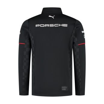 Porsche Motorsport muška majica 1/4 Zip Mid-layer black Team 2026