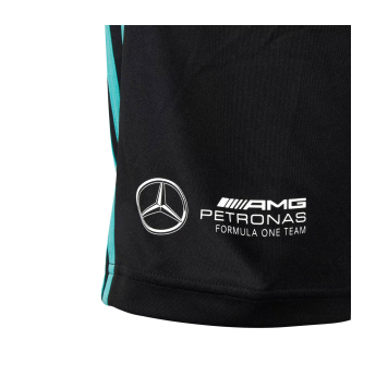 Mercedes AMG Petronas dječje kratke hlače DNA Logo black F1 Team 2025