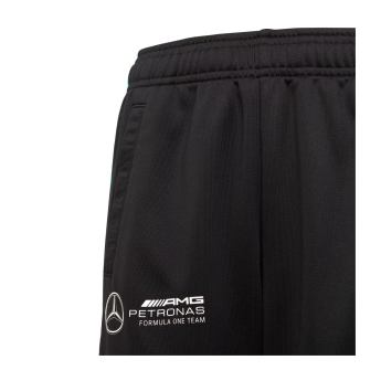Mercedes AMG Petronas dječje hlače DNA Logo black F1 Team 2025