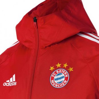 Bayern München muška jakna s kapuljačom RN red