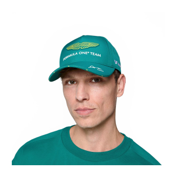 Aston Martin kapa za bejzbol Alonso official Teamline Replica green F1 Team 2025