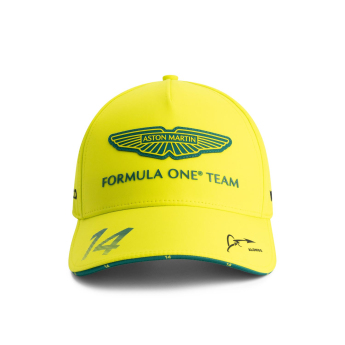 Aston Martin kapa za bejzbol Alonso official Teamline Replica yellow F1 Team 2025