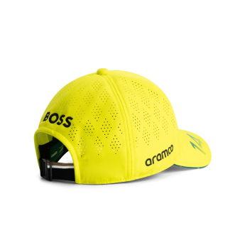 Aston Martin kapa za bejzbol Alonso official Teamline Replica yellow F1 Team 2025