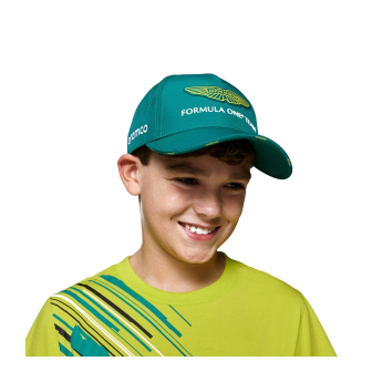 Aston Martin dječja baseball kapa sa šiltom official Teamline Replica F1 Team 2025