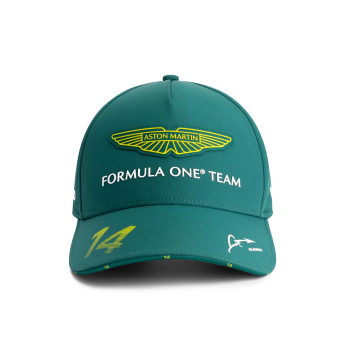 Aston Martin dječja baseball kapa sa šiltom Alonso official Teamline Replica green F1 Team 2025
