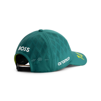 Aston Martin dječja baseball kapa sa šiltom Alonso official Teamline Replica green F1 Team 2025