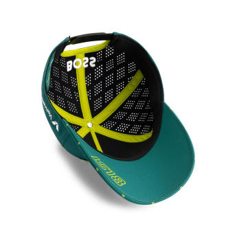 Aston Martin dječja baseball kapa sa šiltom Stroll green F1 Team 2025